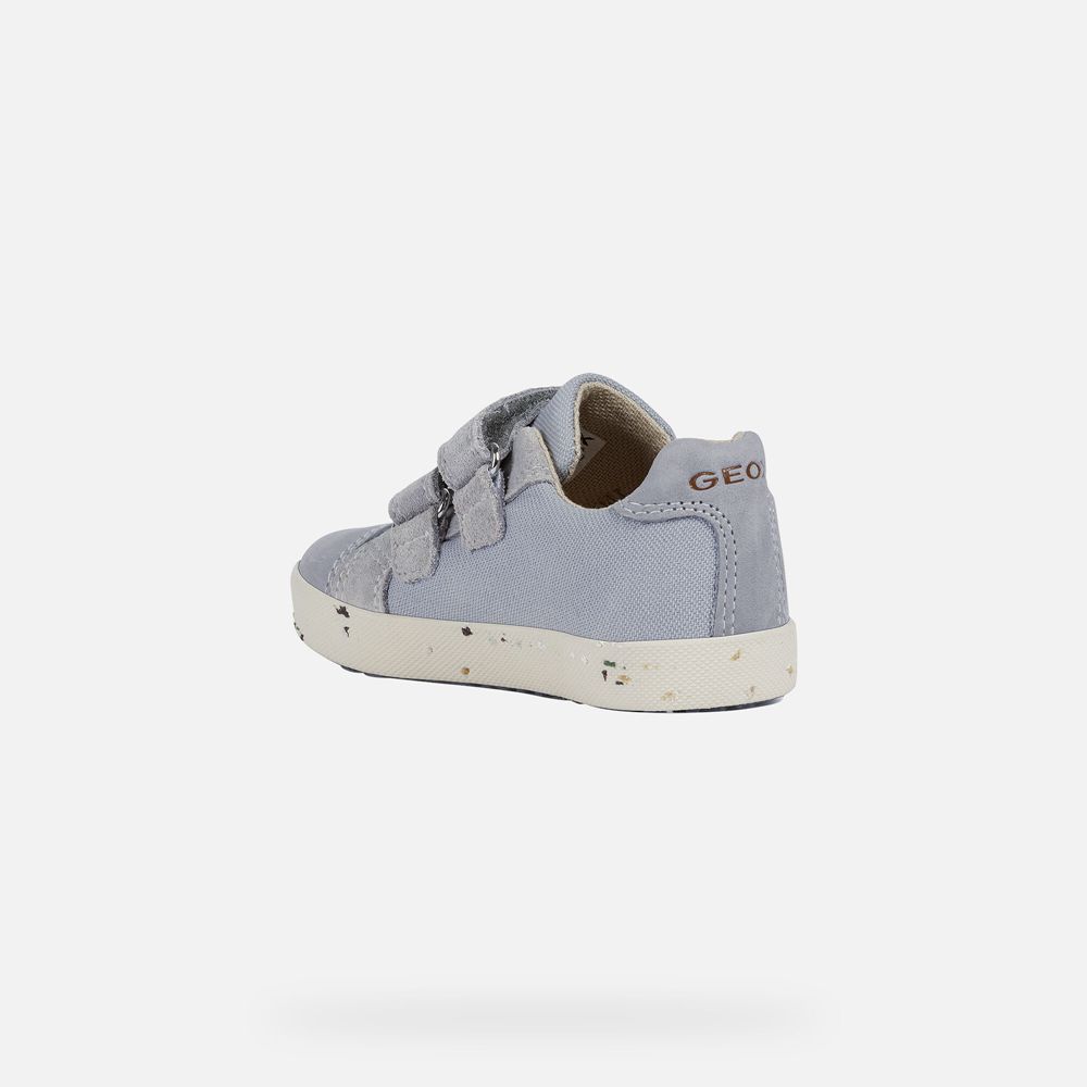 Geox Sneakers Grey Kilwi Boy - Geox Baby Shoes - SWGZDJ358